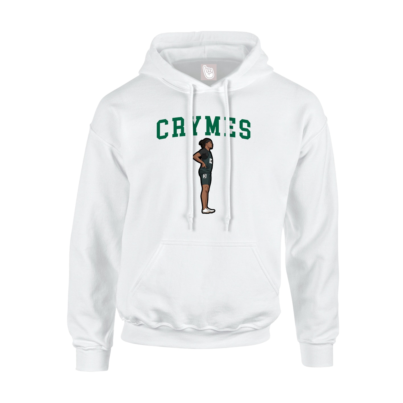 Hoodie — Shirsey in White