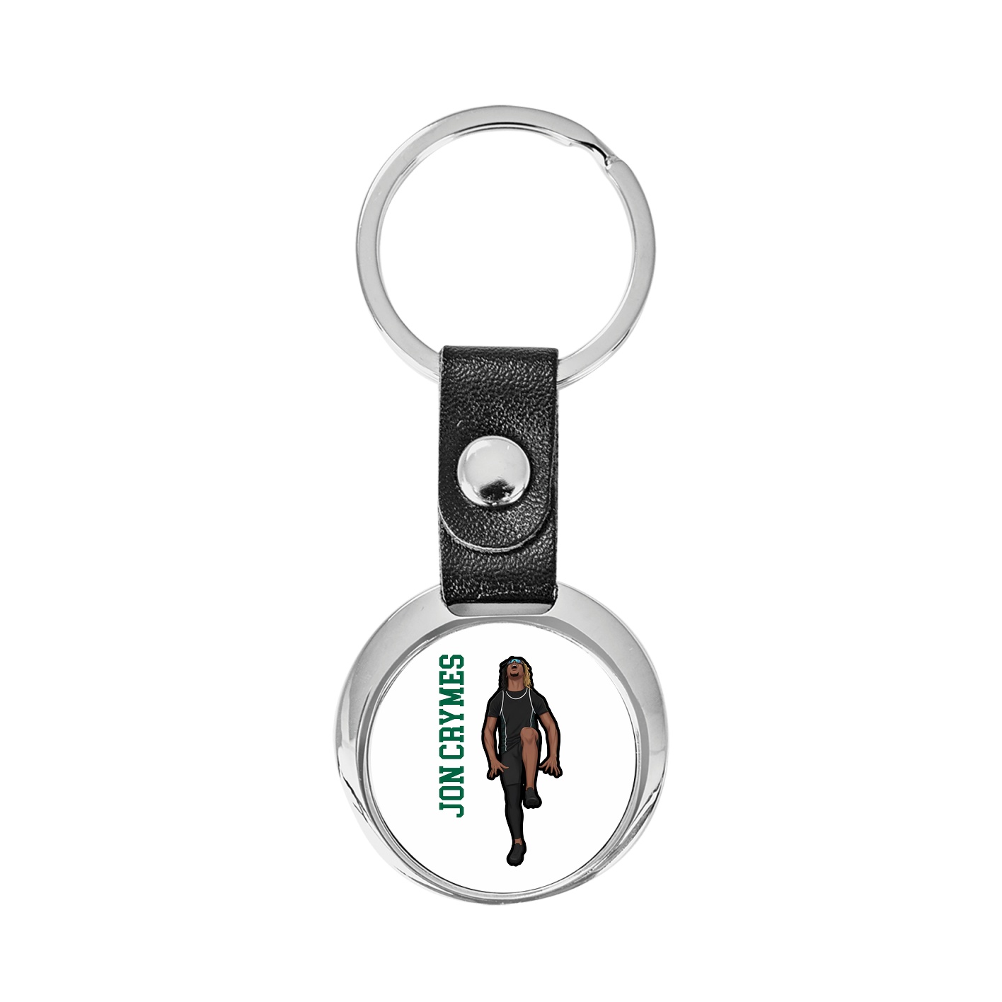 Key Chain — Name Vertical in Classic