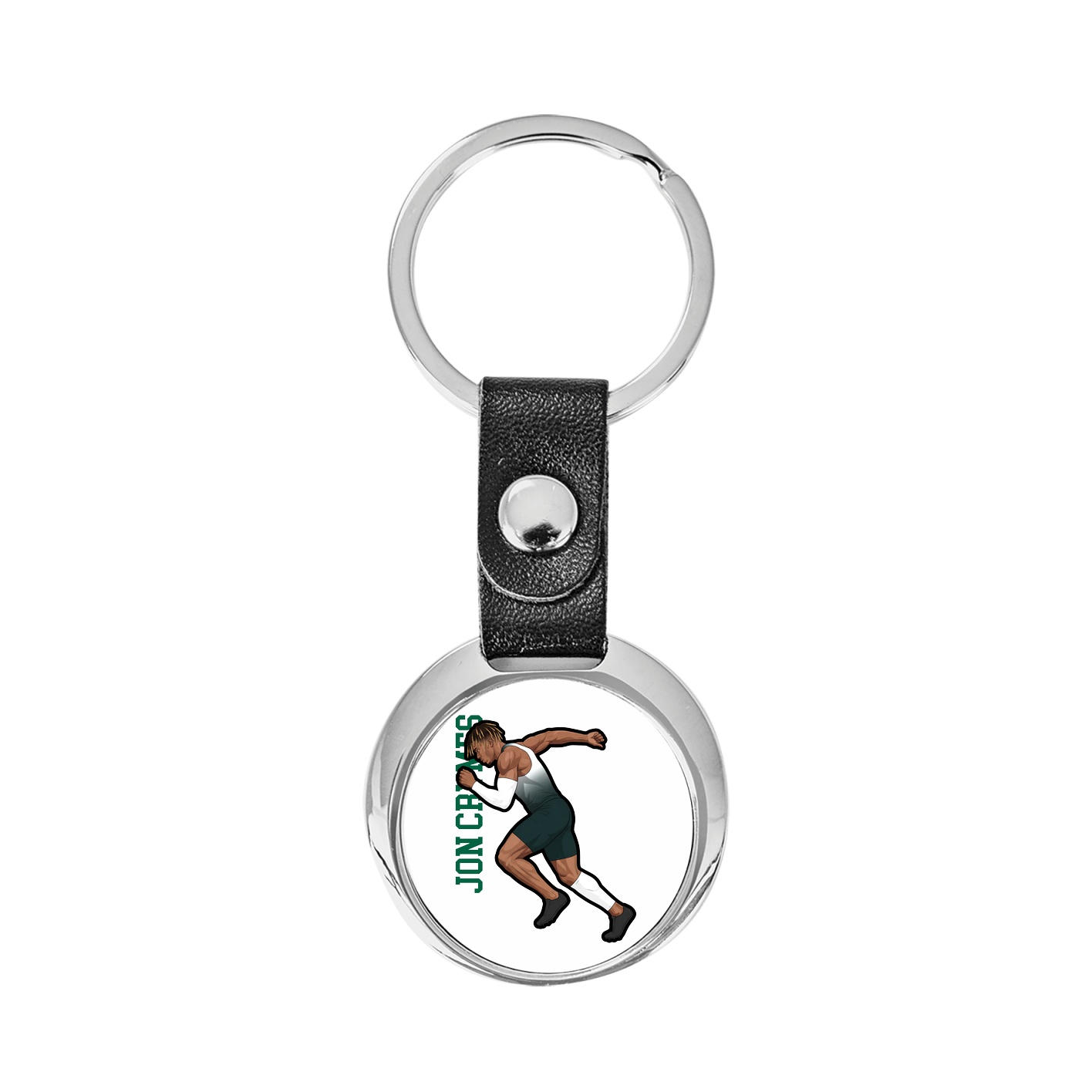 Key Chain — Name Vertical in Classic