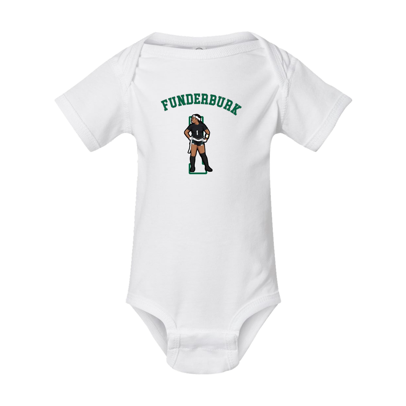Baby Onesie — Shirsey Arch in White