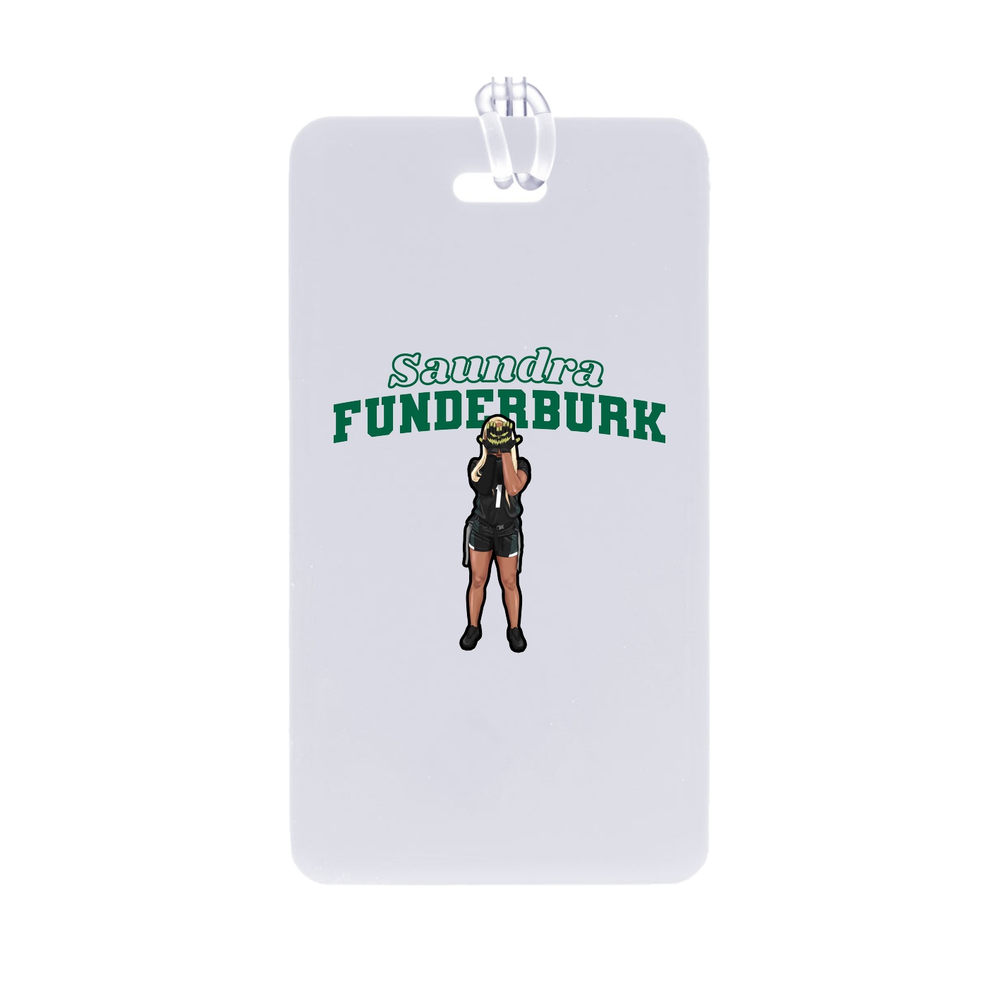 Bag Tag — Name Arch in Classic