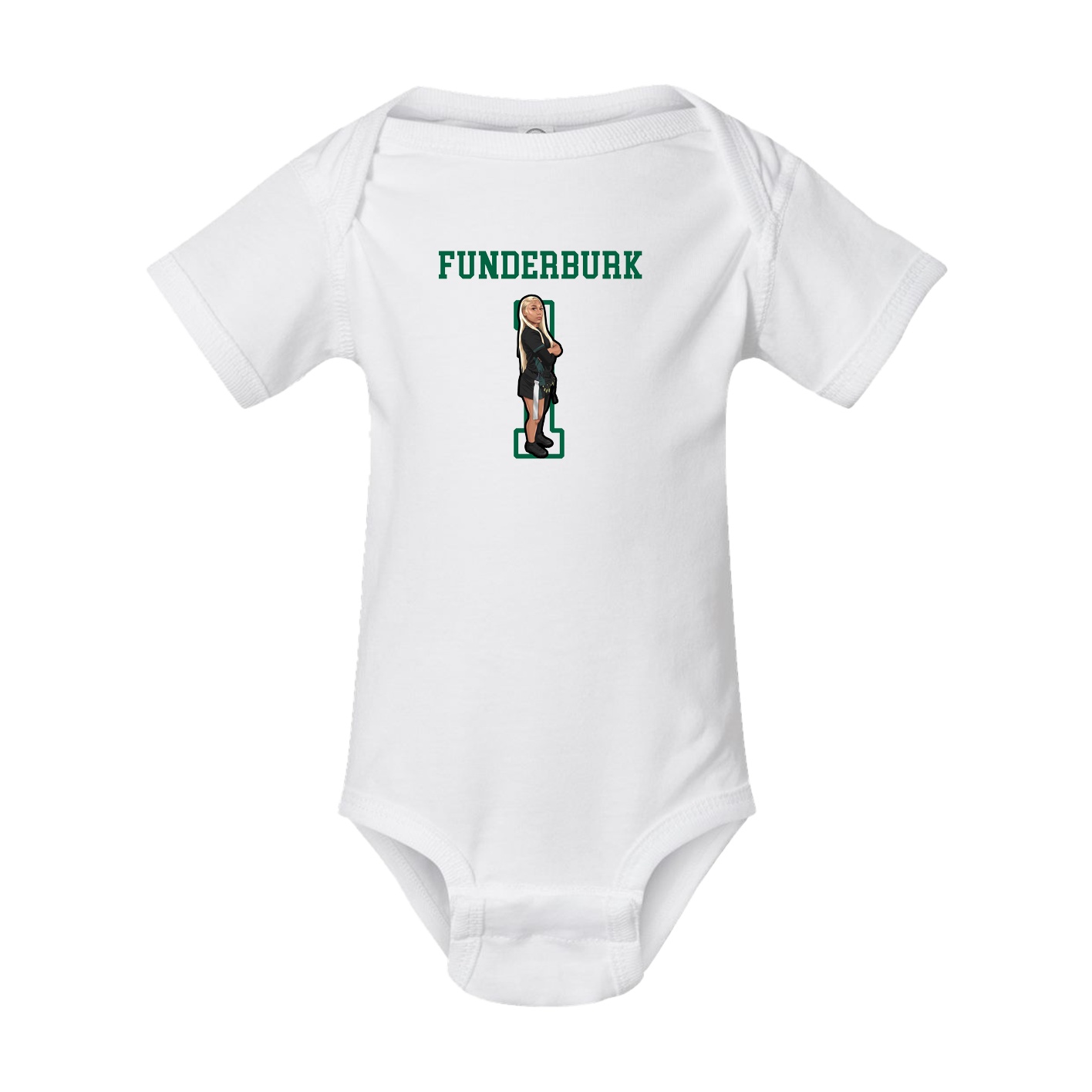 Baby Onesie — Shirsey in White