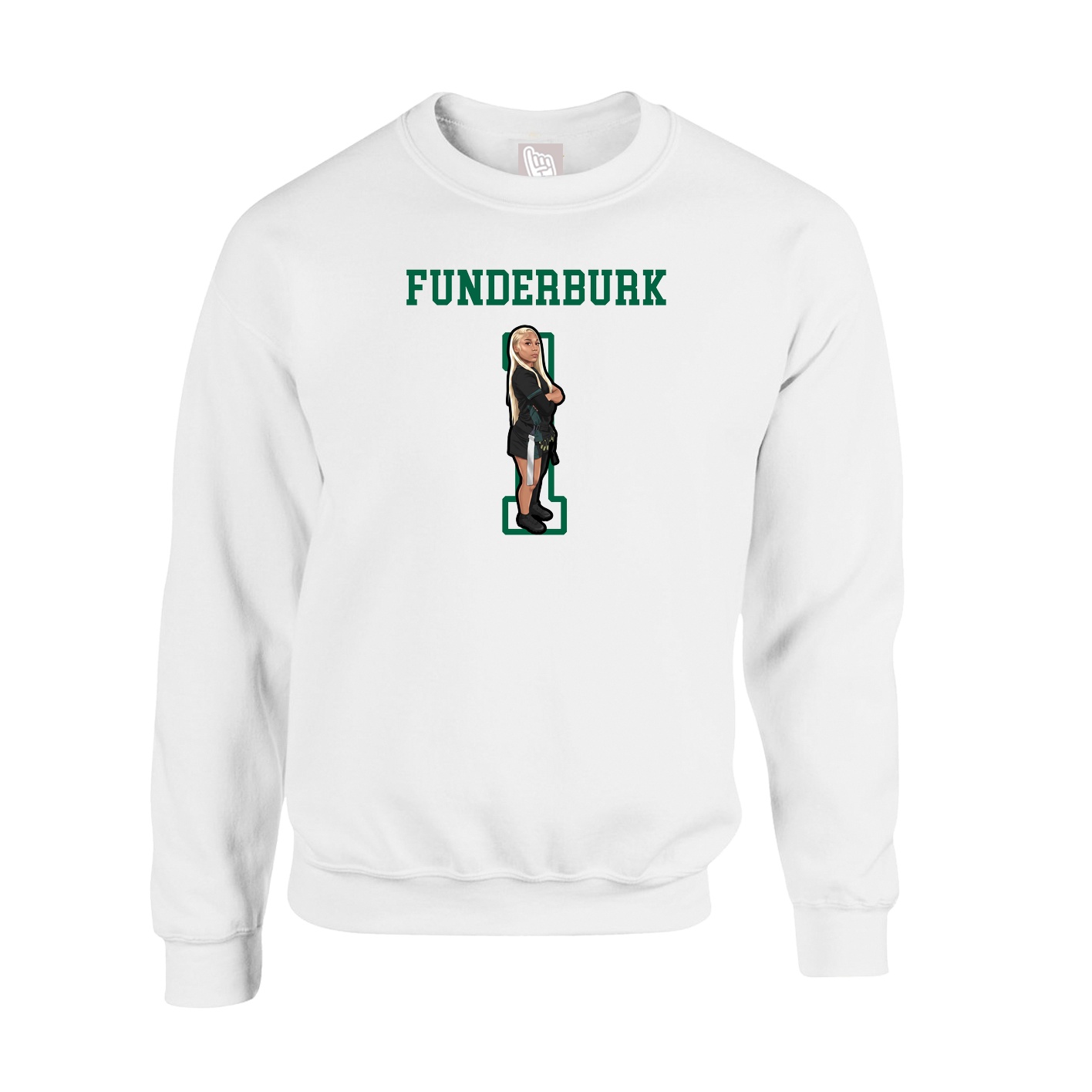 Fleece Crew — Shirsey in White