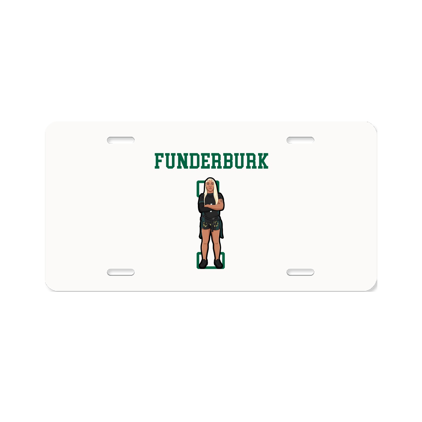License Plate — Shirsey in Classic