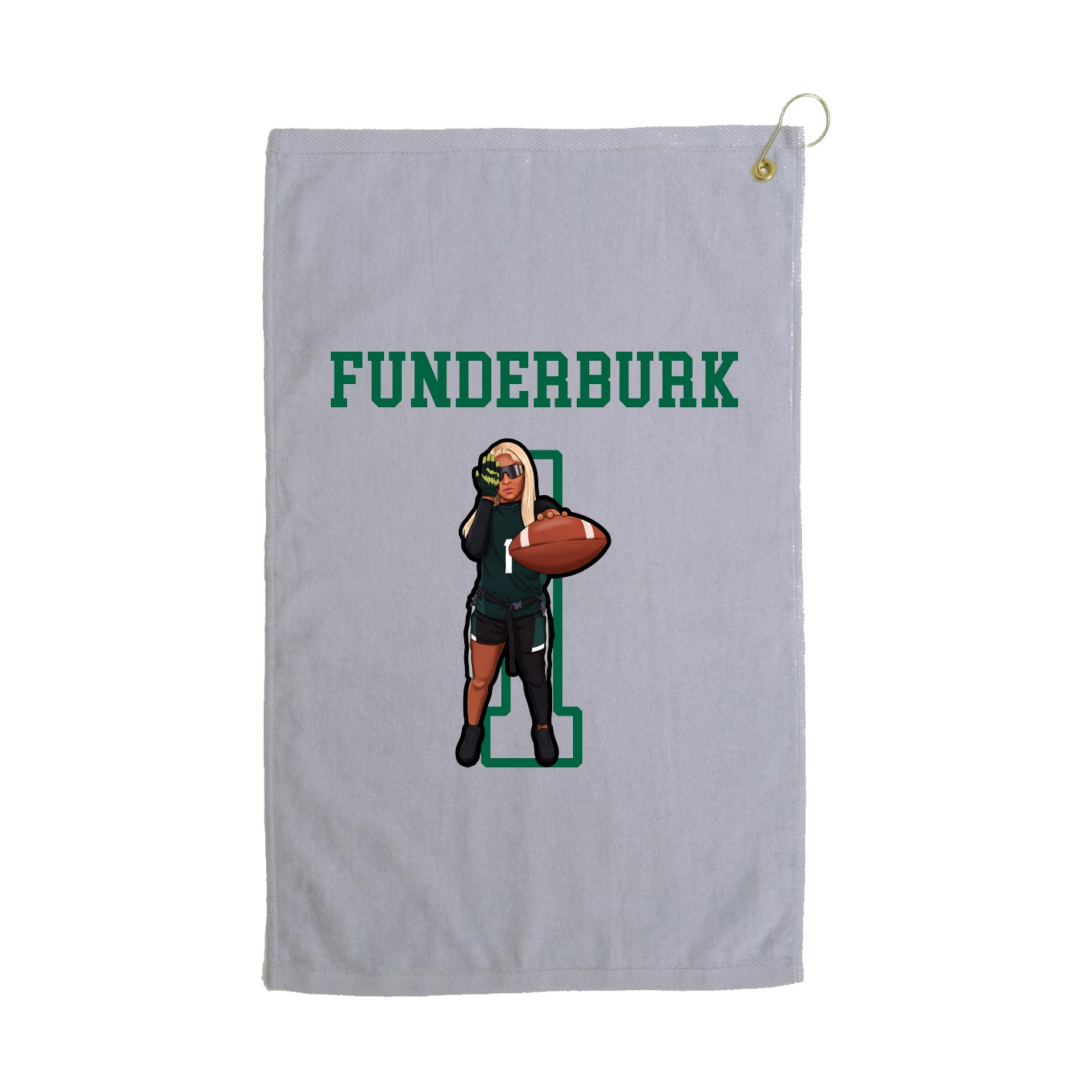 Golf Towel — Shirsey in Grey