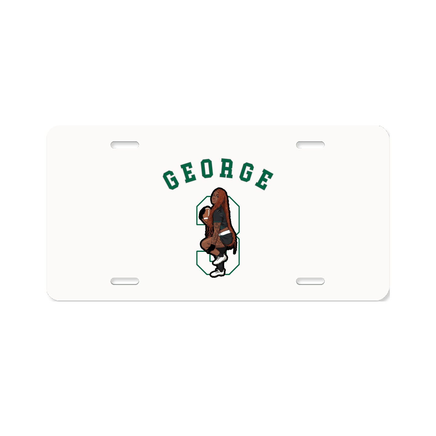 License Plate — Shirsey Arch in Classic