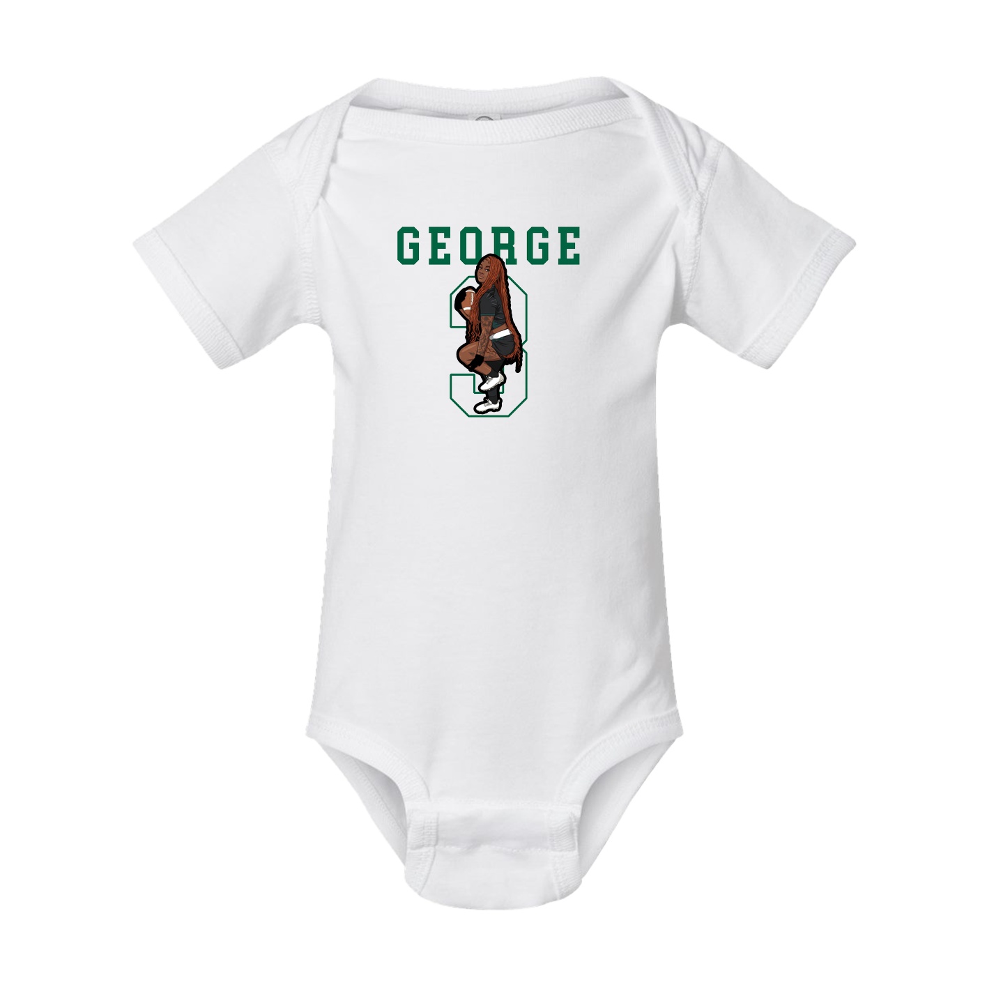 Baby Onesie — Shirsey in White