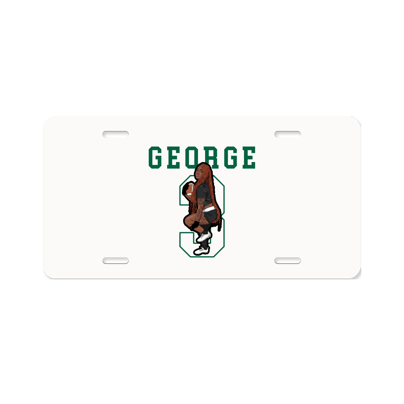 License Plate — Shirsey in Classic
