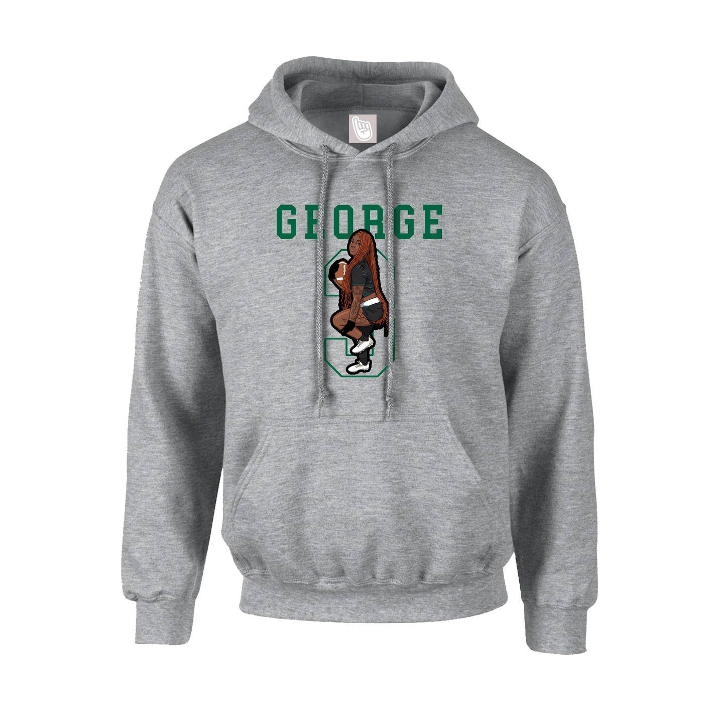 Youth Hoodie — Shirsey in Grey
