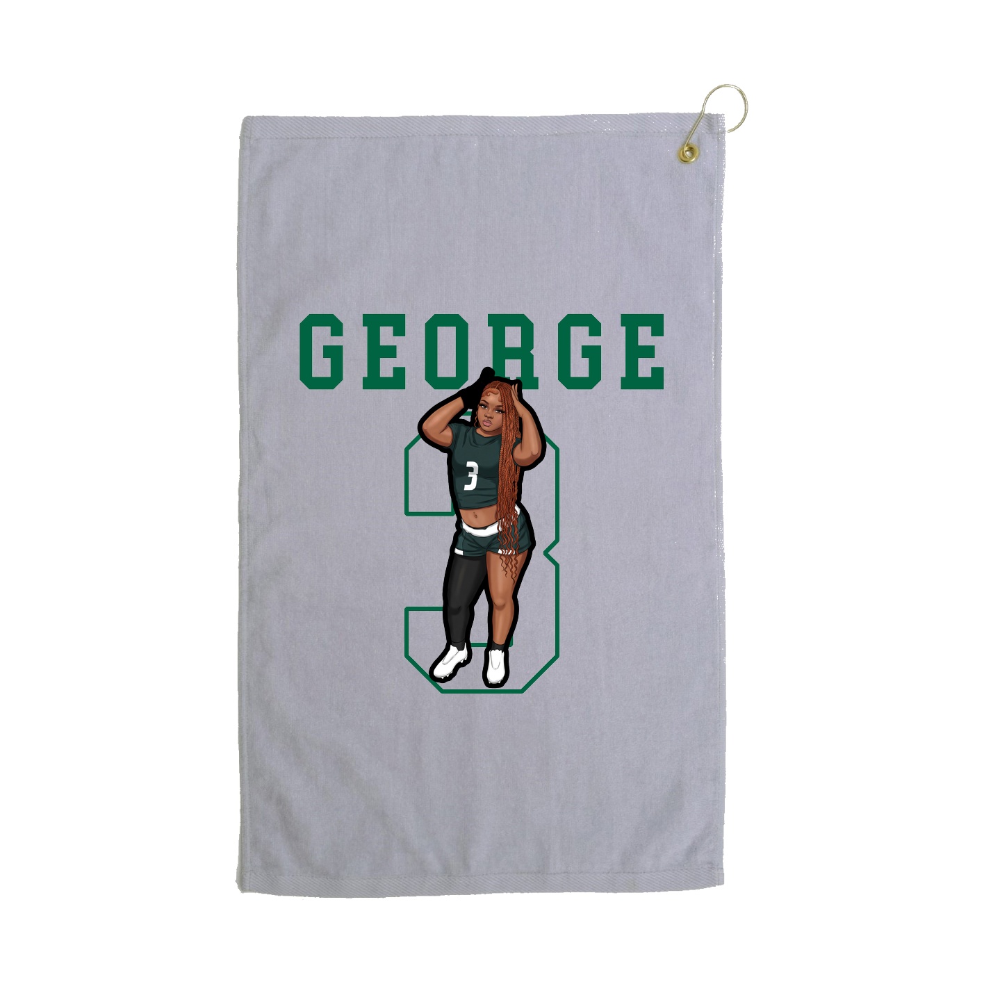 Golf Towel — Shirsey in Grey