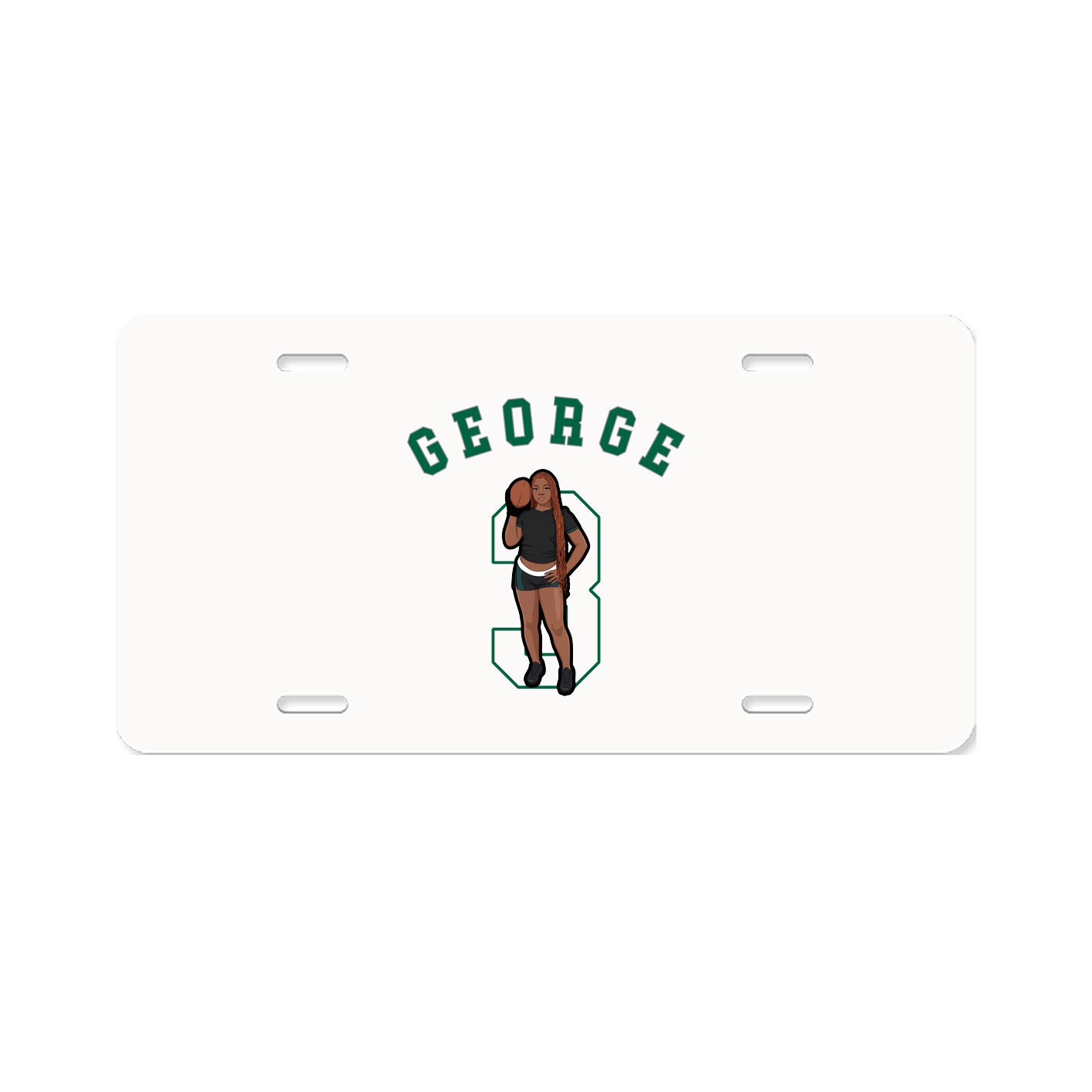 License Plate — Shirsey Arch in Classic