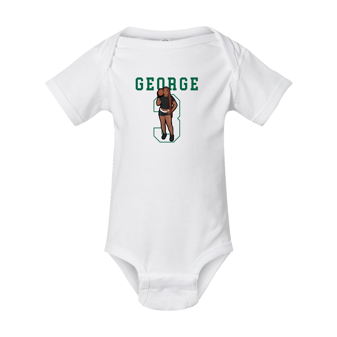 Baby Onesie — Shirsey in White