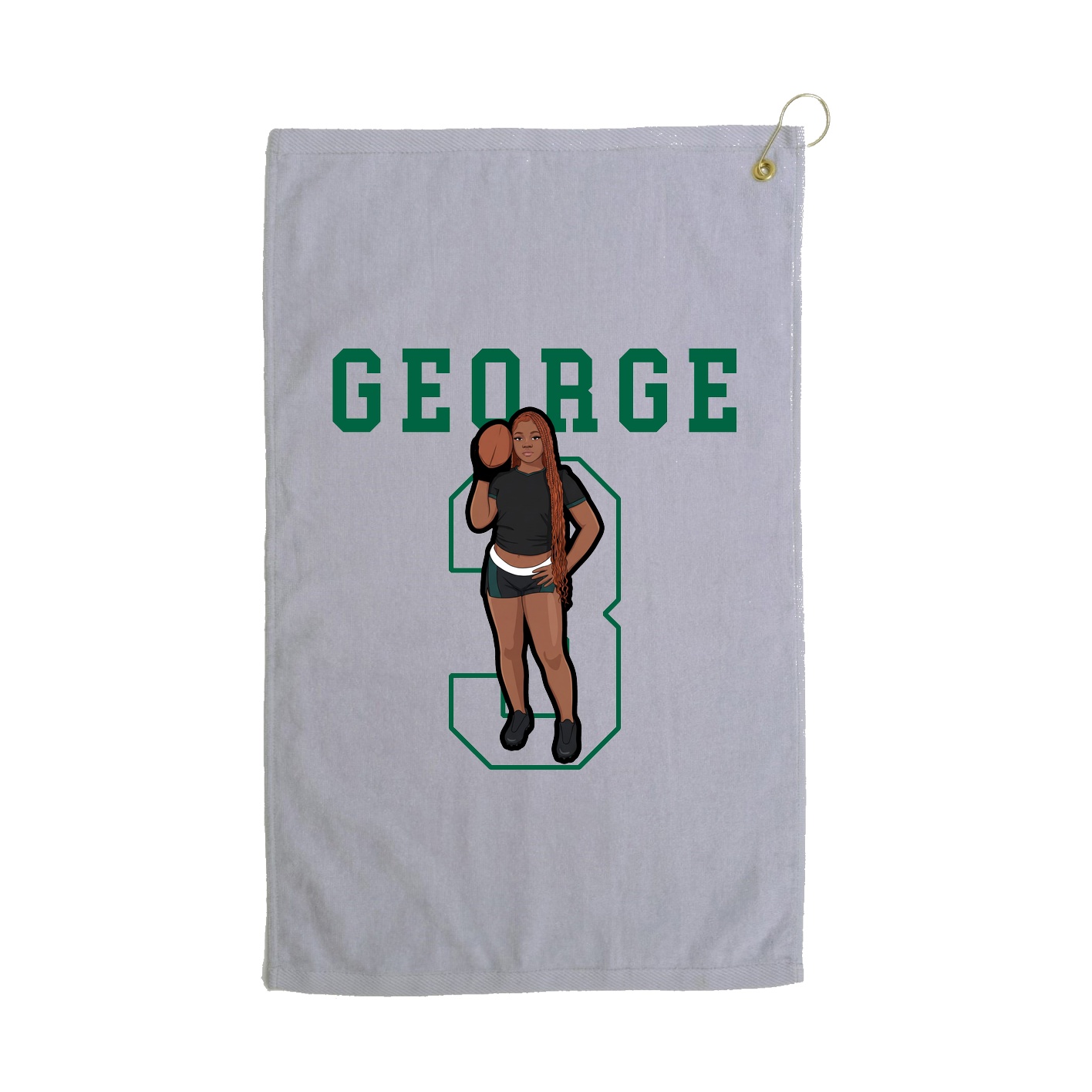 Terry Velour Golf Towel