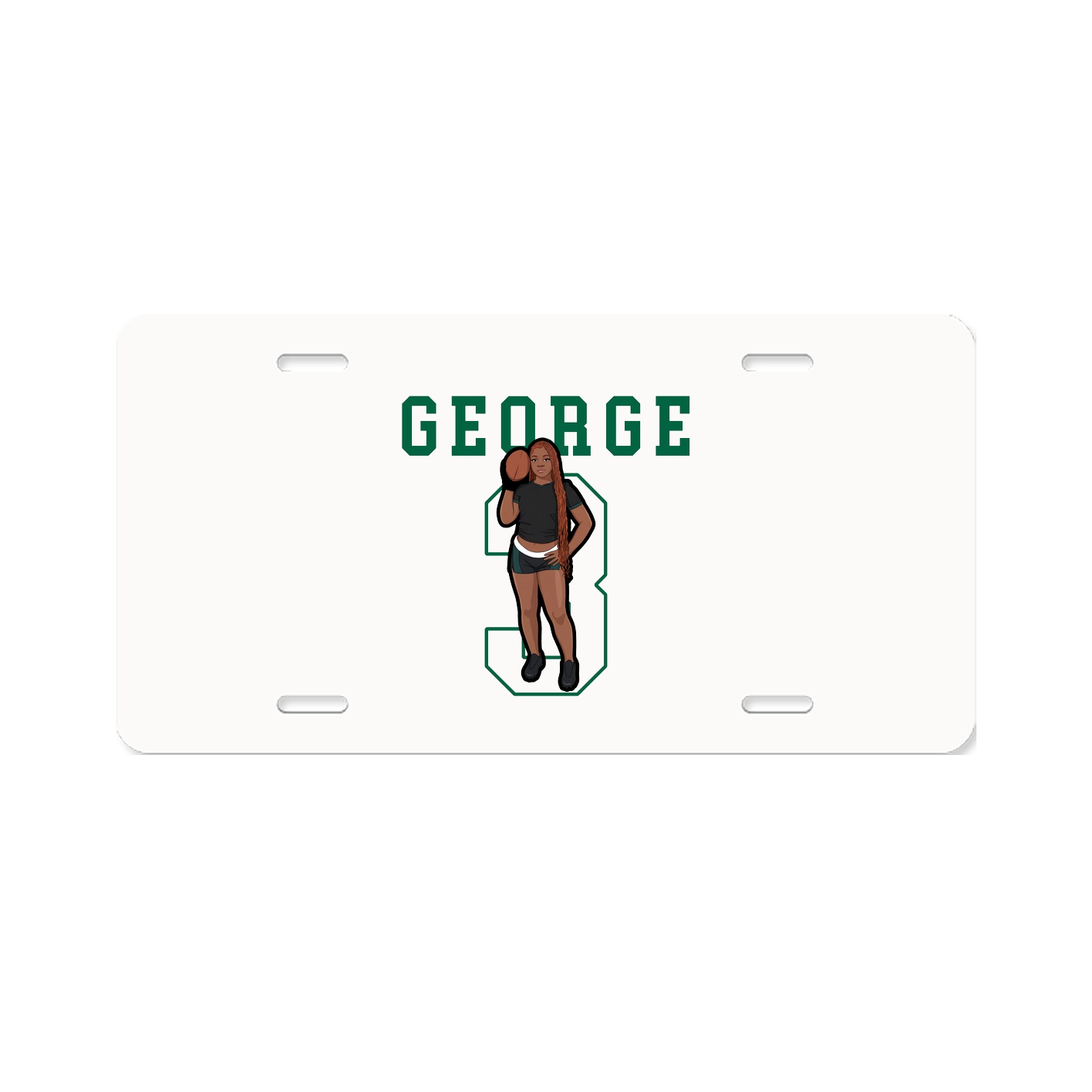License Plate — Shirsey in Classic