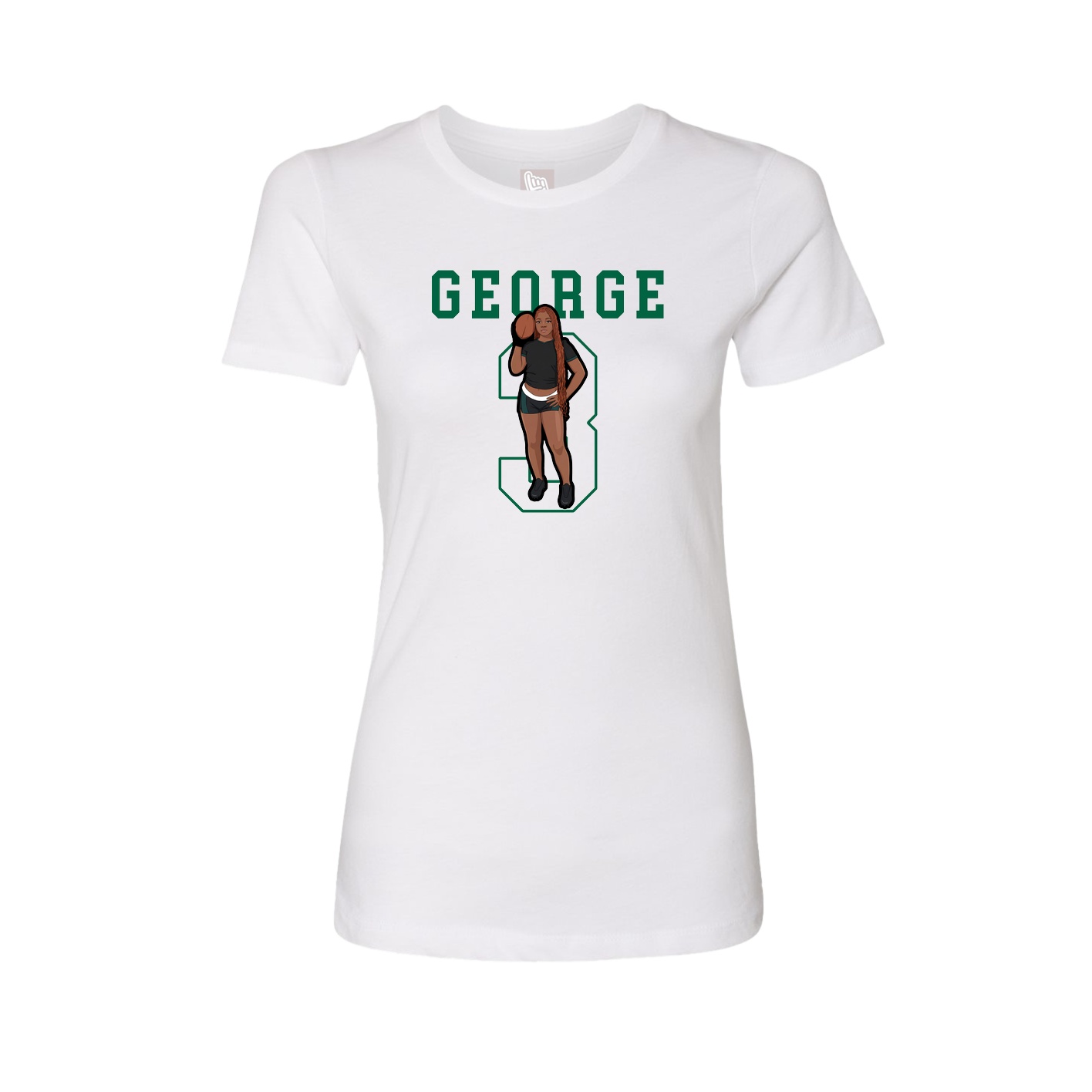 Fitted Women's Tee — Shirsey in White