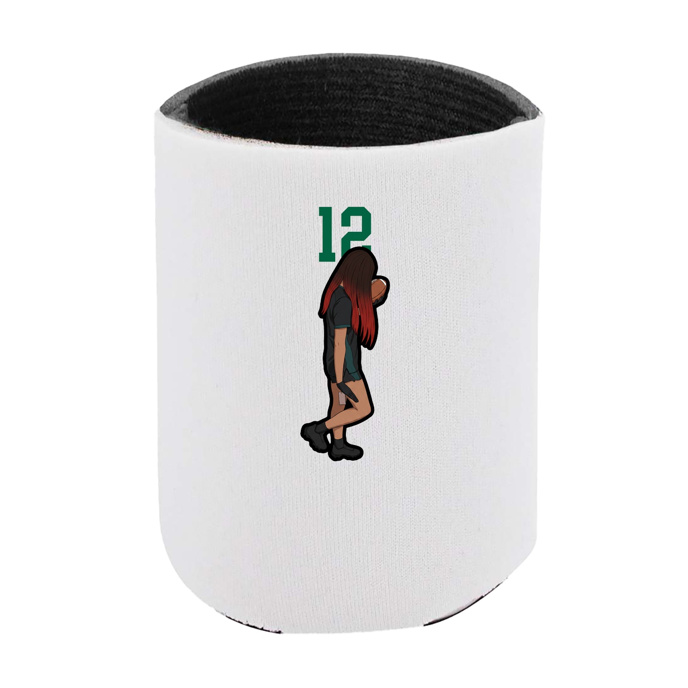 Can Holder — Number Top in White