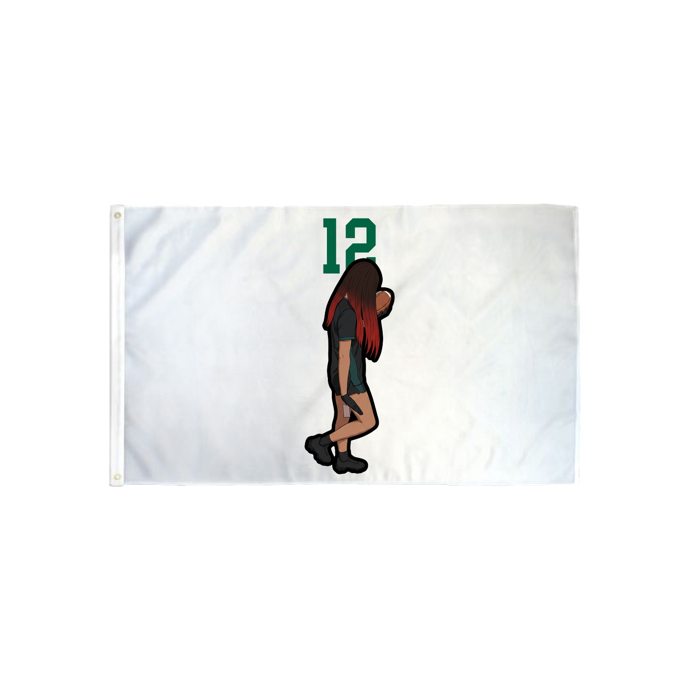 3x5 Flag — Number Top in Classic