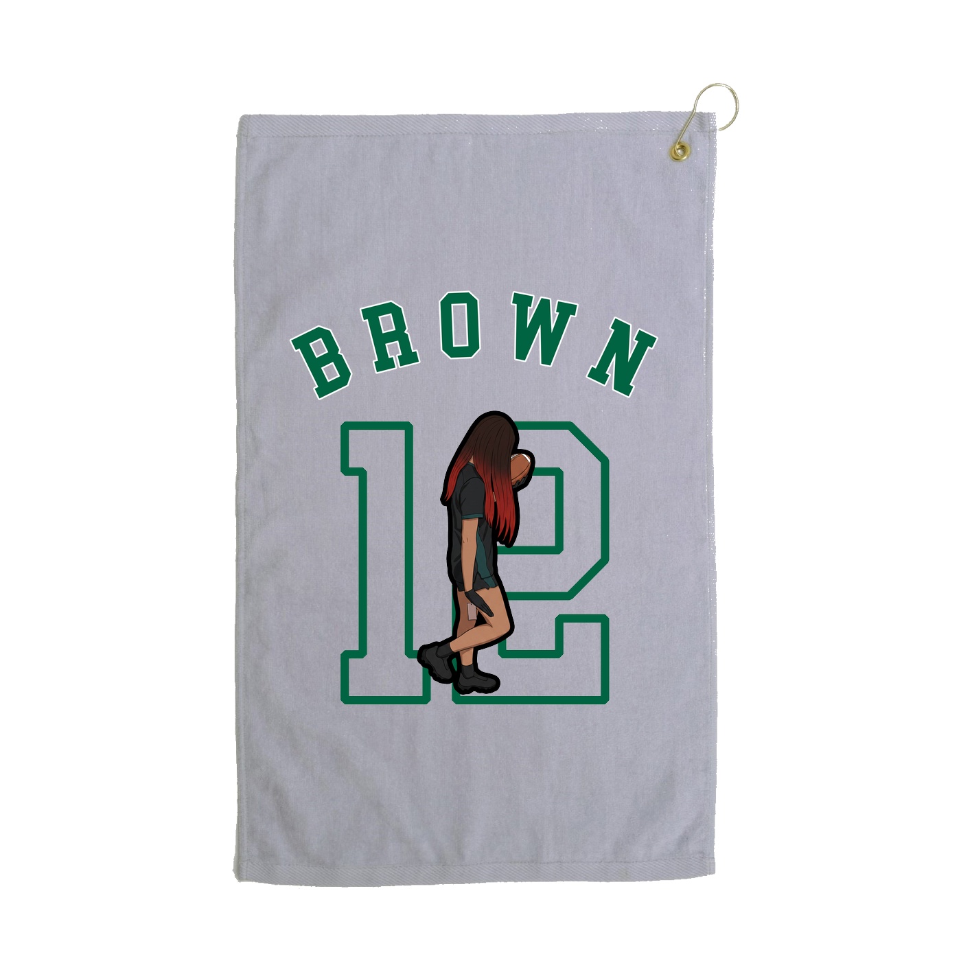 Golf Towel — Shirsey Arch in Grey
