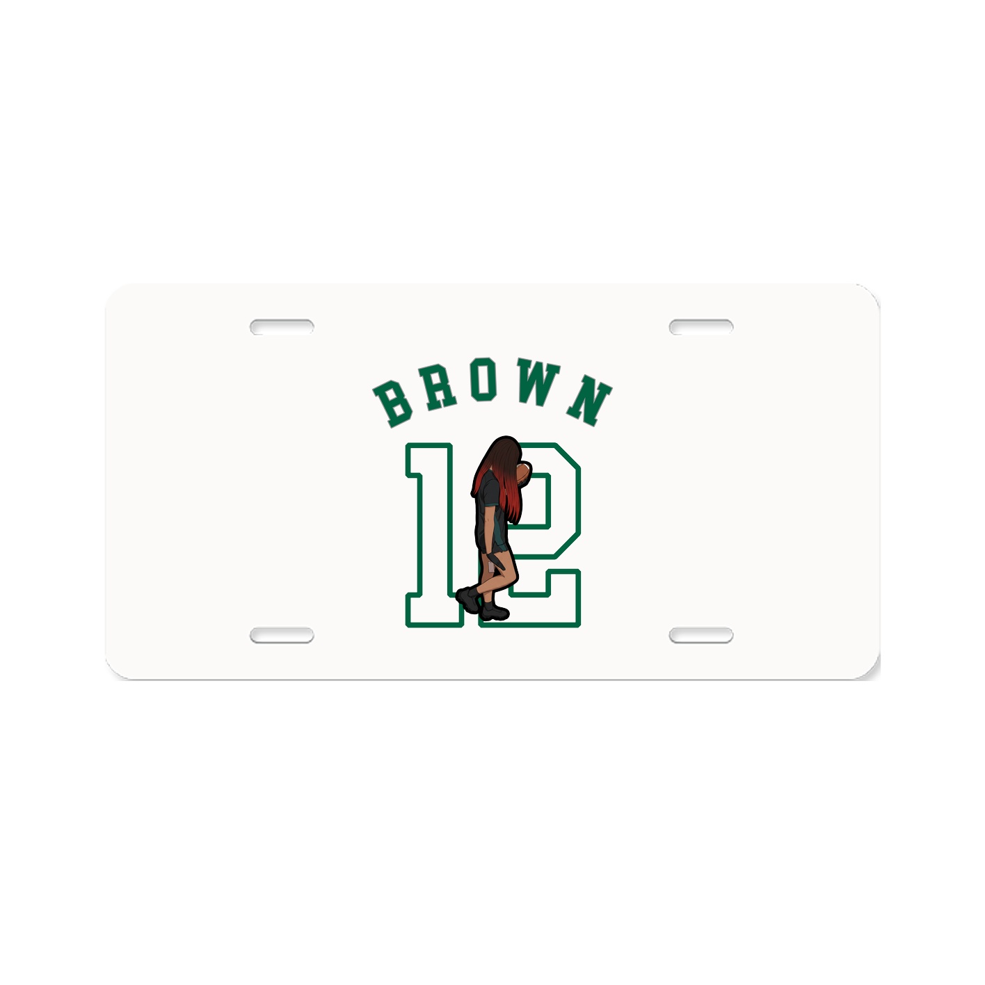 License Plate — Shirsey Arch in Classic