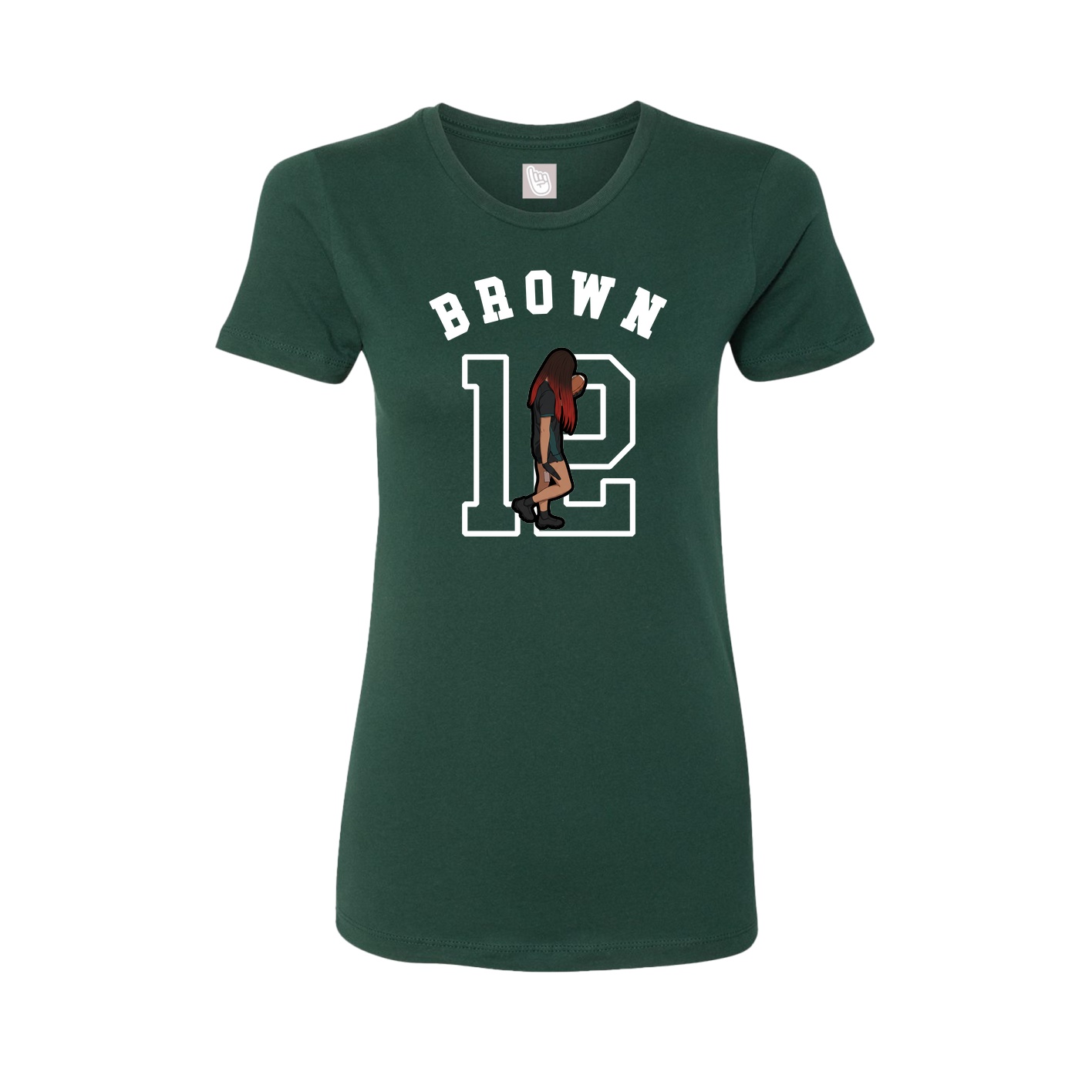 Womens Tee — Shirsey Arch in Green