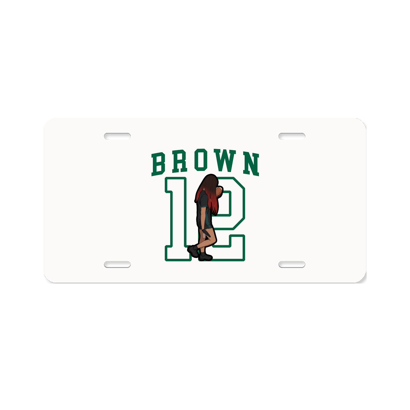 License Plate — Shirsey in Classic