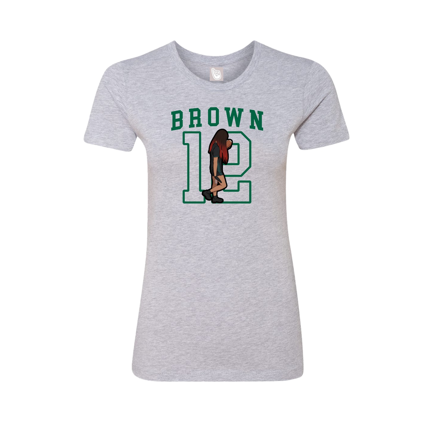 Womens Tee — Shirsey in Grey