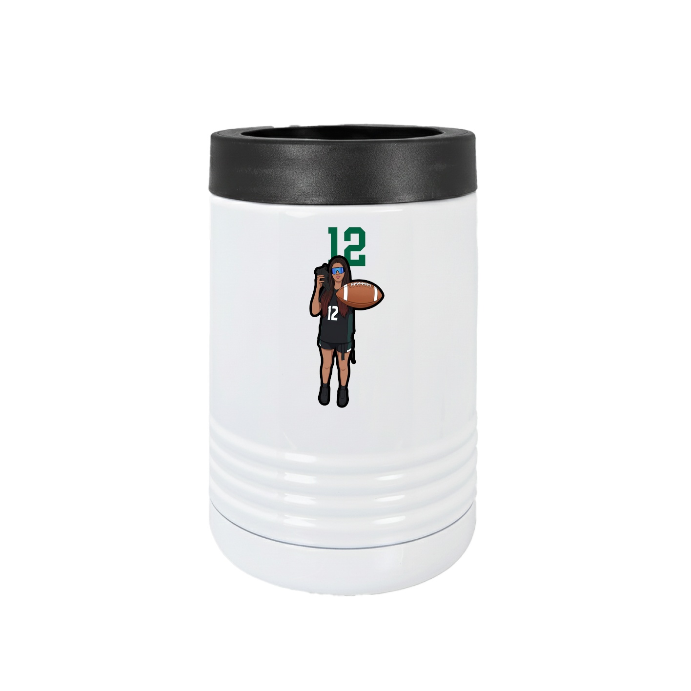 Beverage Holder — Number Top in White