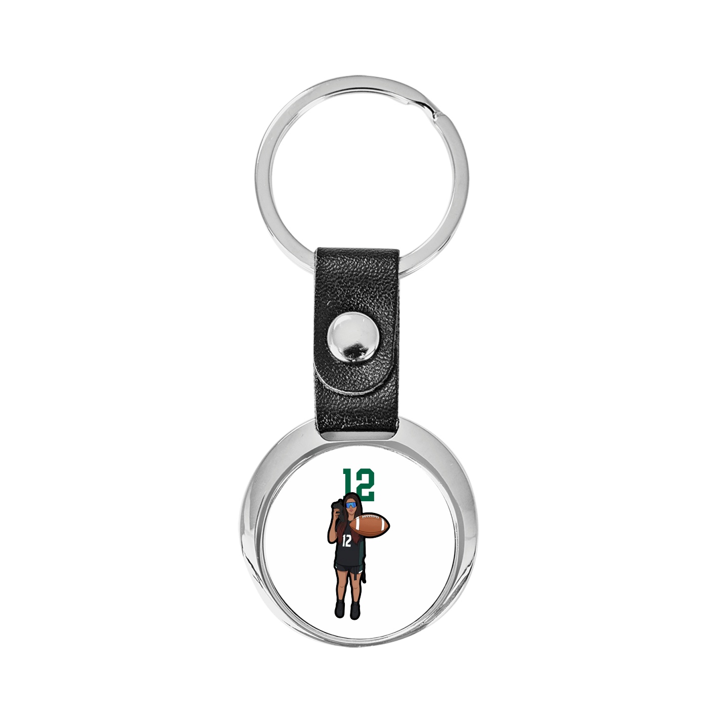 Key Chain — Number Top in Classic