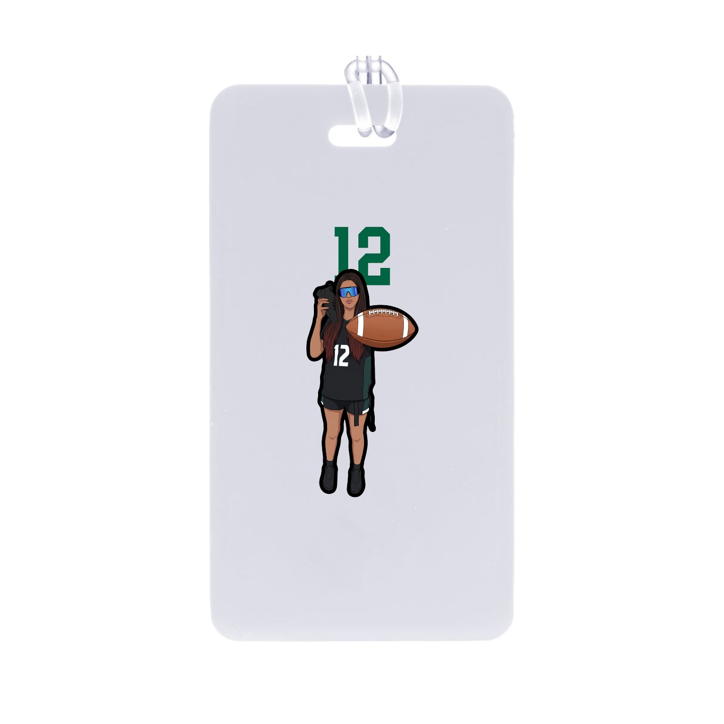 Bag Tag — Number Top in Classic