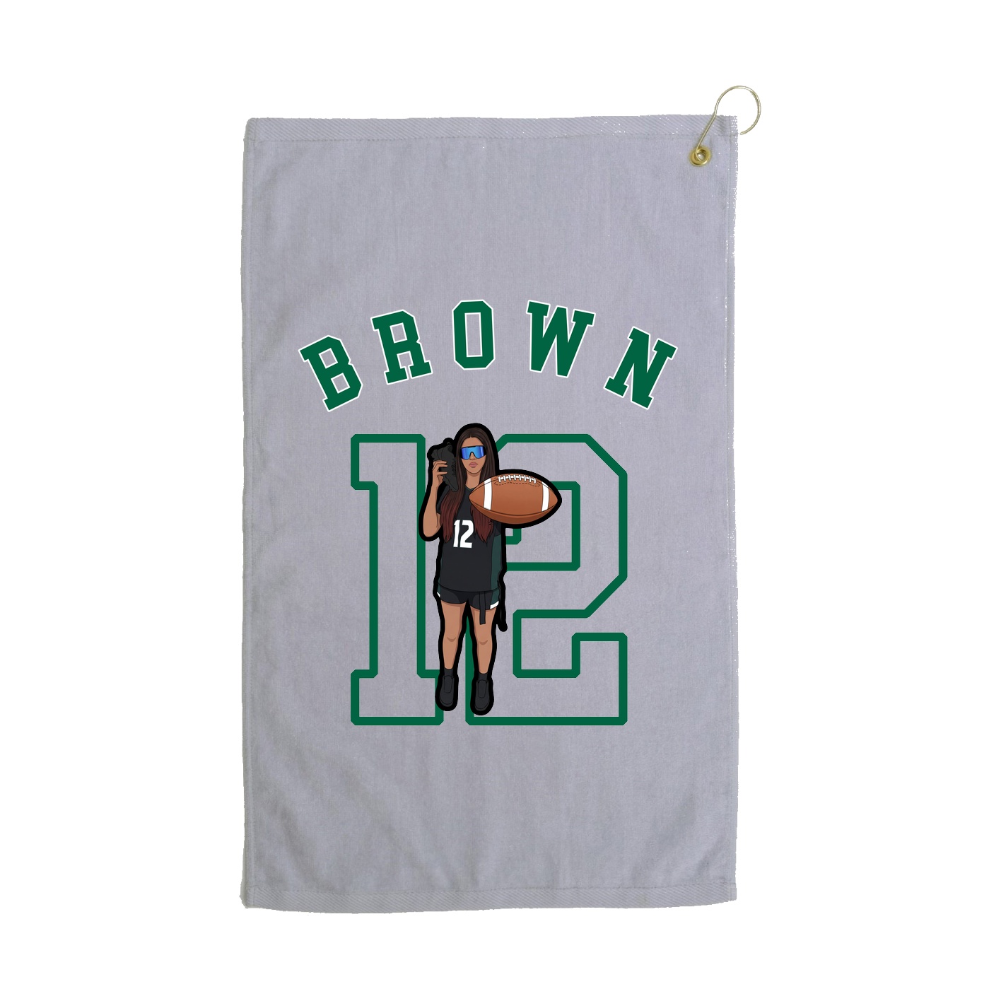 Terry Velour Golf Towel