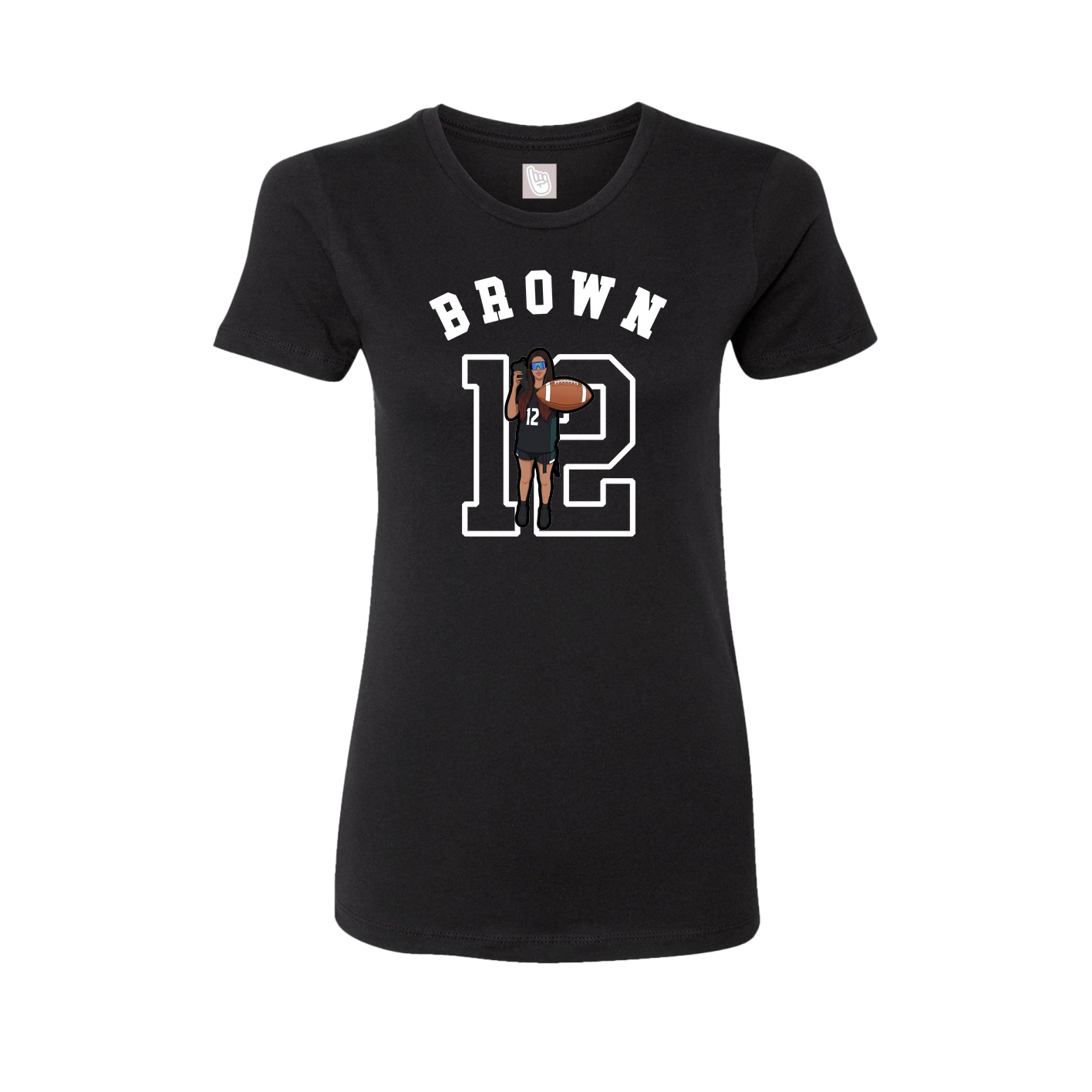 Womens Tee — Shirsey Arch in Black