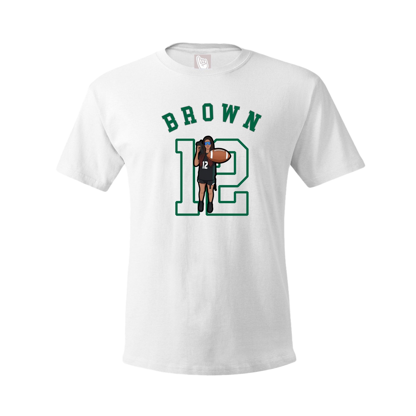 Youth Tee — Shirsey Arch in White