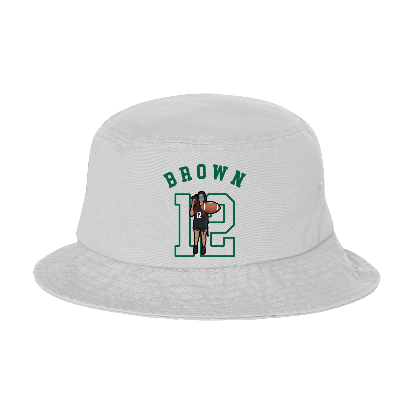 Bucket Cap — Shirsey Arch in White