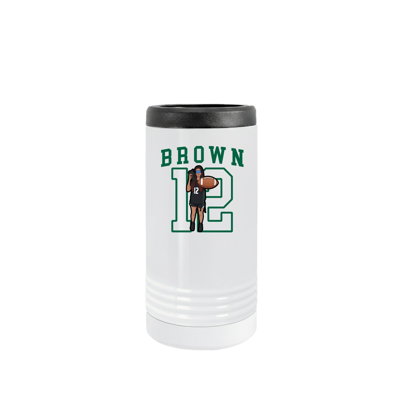 Slim Beverage Holder — Shirsey in White