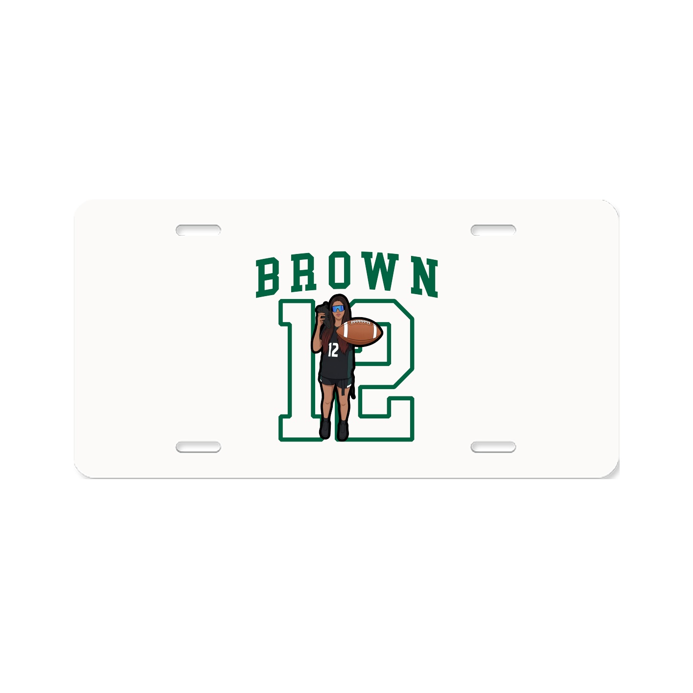 Aluminum License Plate