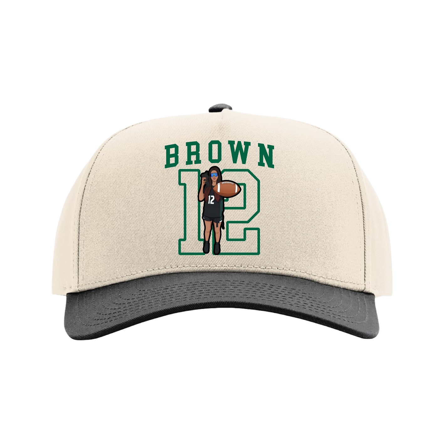 Full Fabric Five-Panel Champ Cap