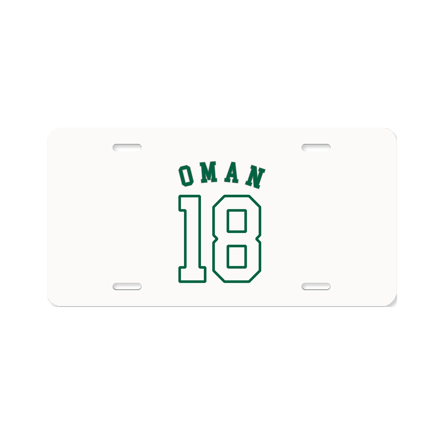 License Plate — Shirsey Arch in Classic
