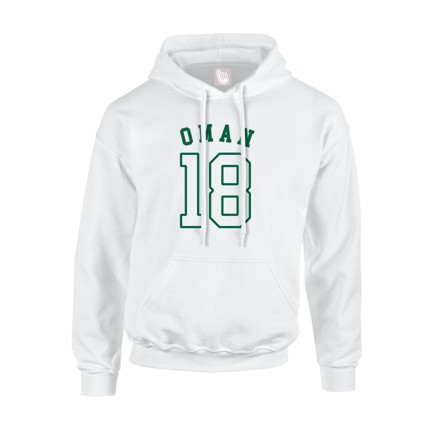 Youth Hoodie — Shirsey Arch in White