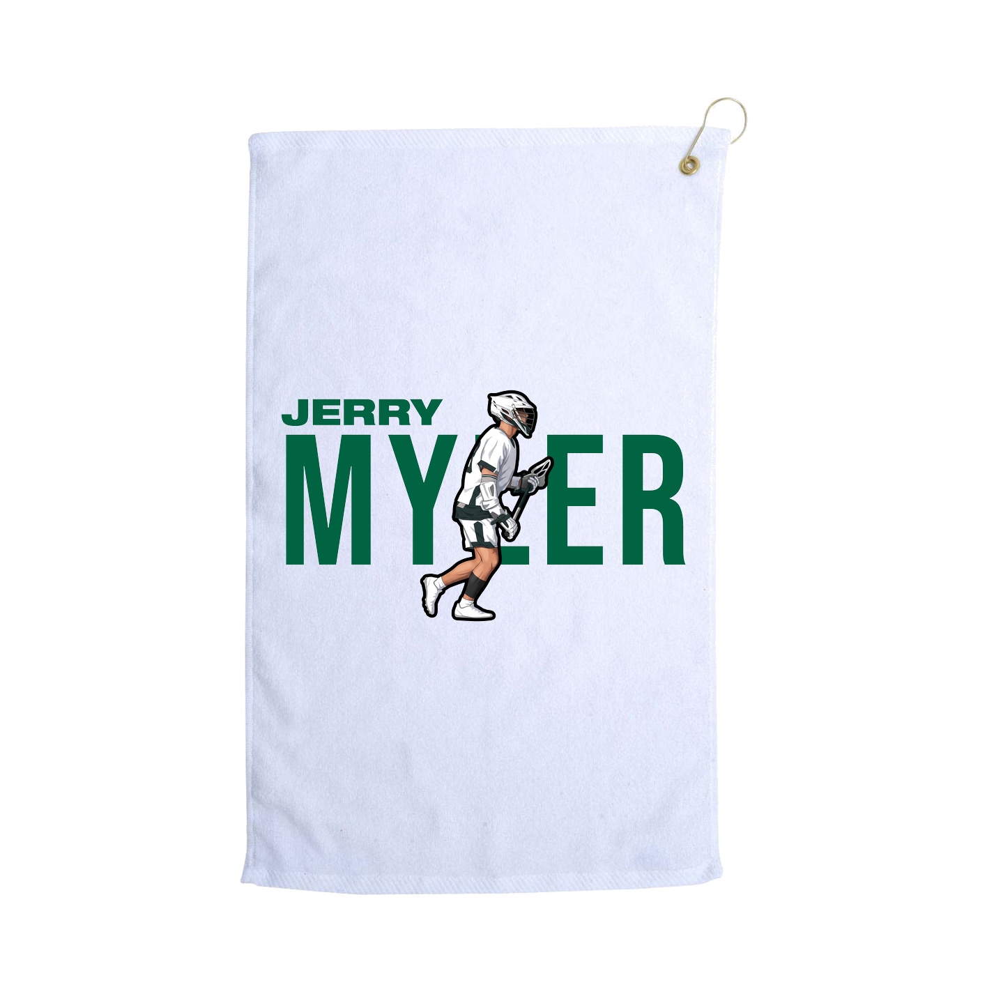 Golf Towel — Player Name in White