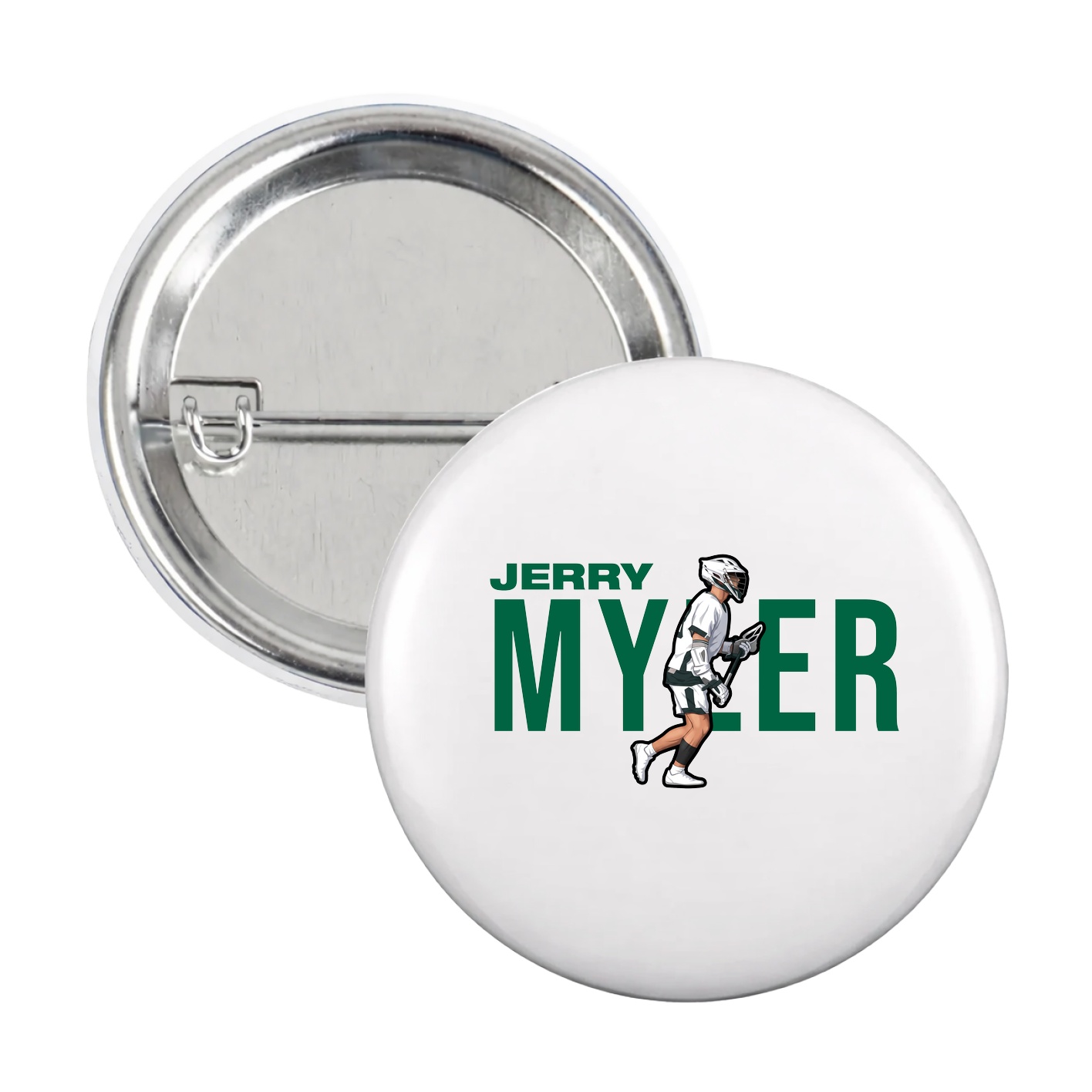 Game Day Button — Player Name in White