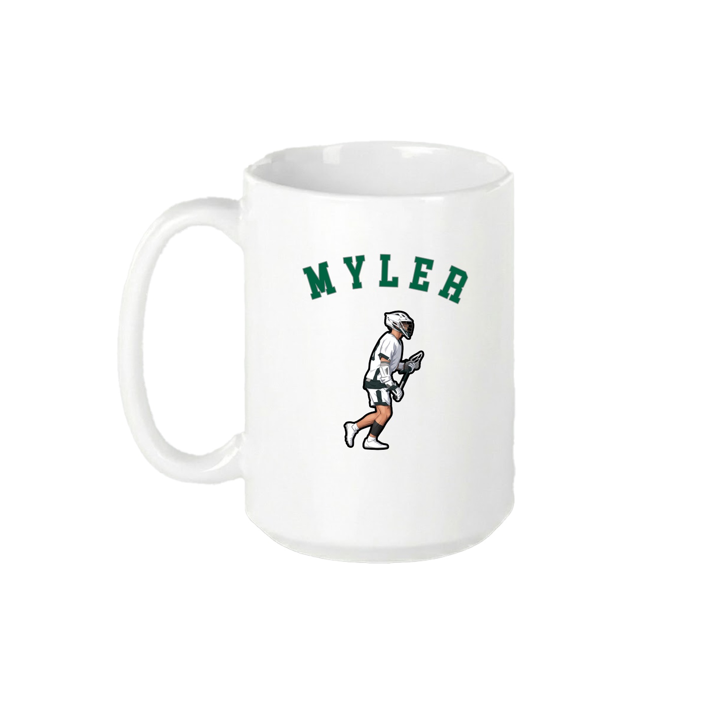 15oz Coffee Mug — Shirsey Arch in White