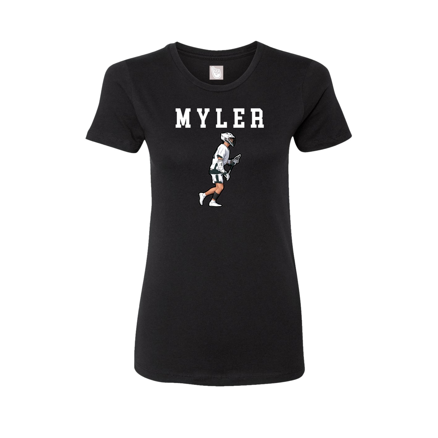 Fitted Women's Tee — Shirsey in Black