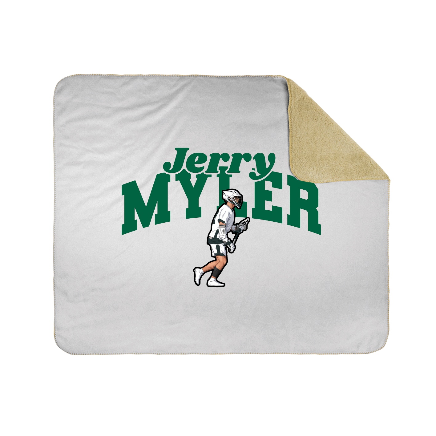 Throw Blanket — Signature Arch in White
