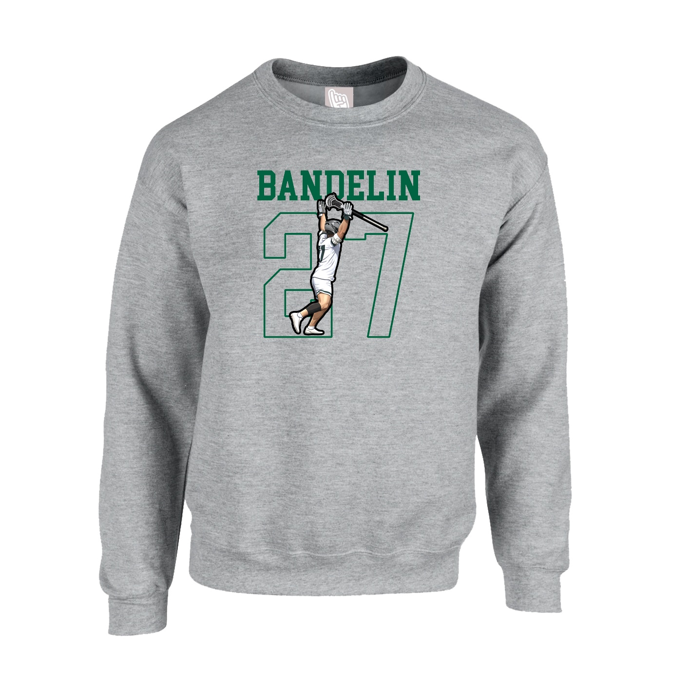 Fleece Crew — Shirsey in Grey