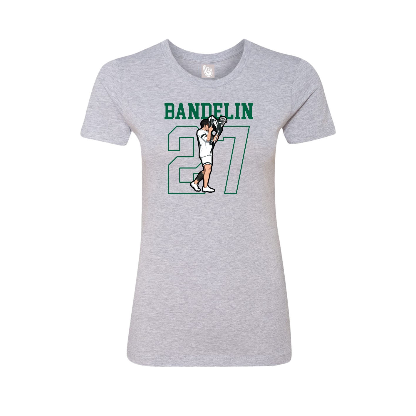 Fitted Women's Tee — Shirsey in Grey