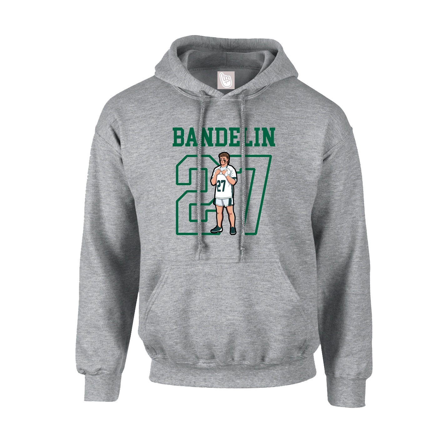 Hoodie — Shirsey in Grey