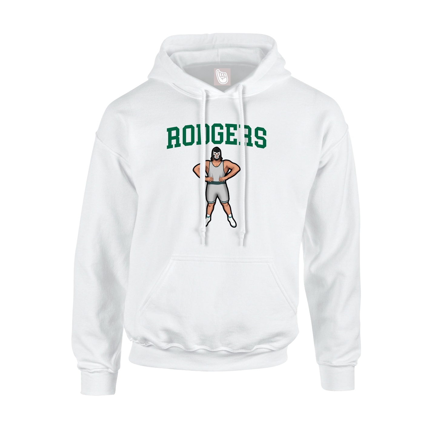 Hoodie — Shirsey in White