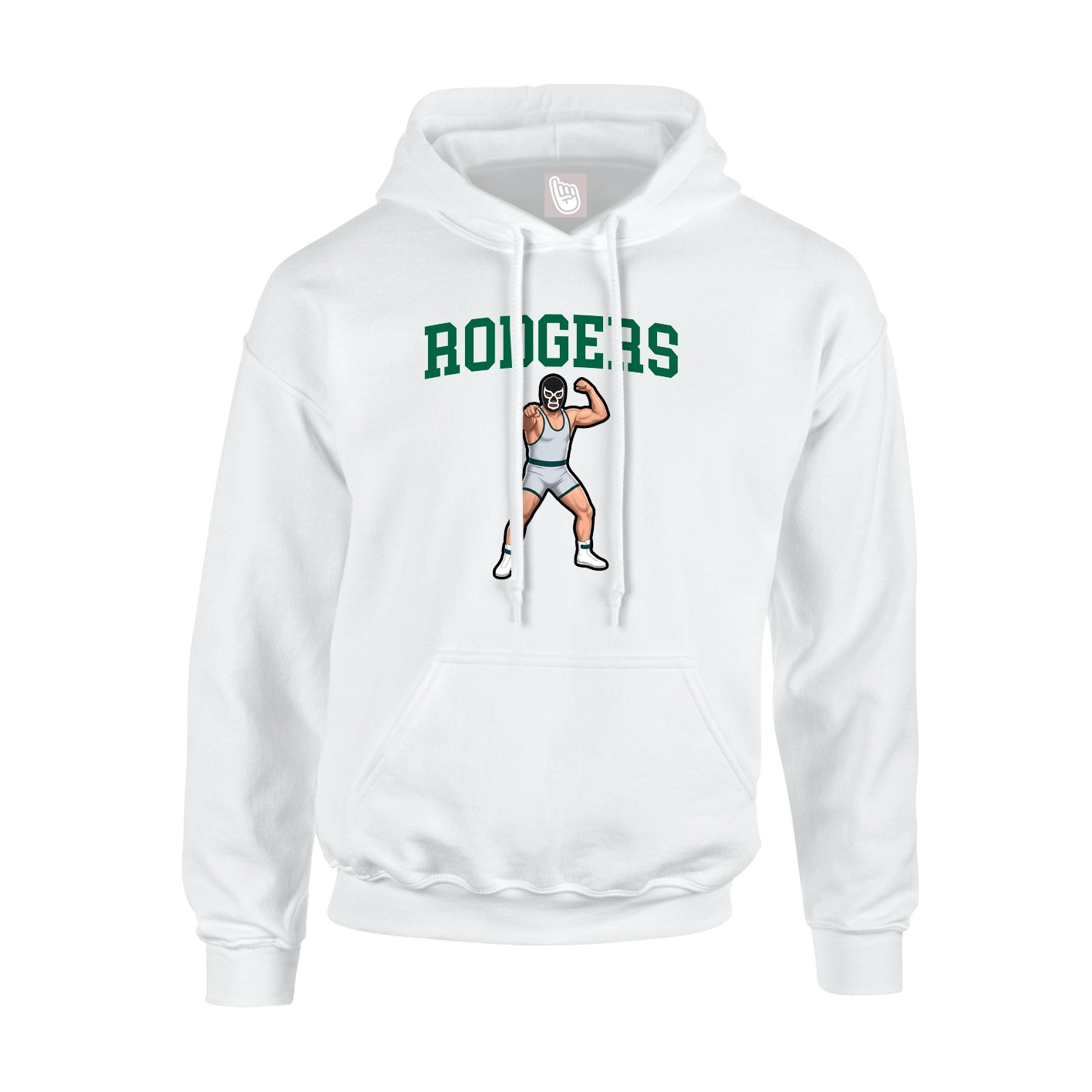 Youth Hoodie — Shirsey in White