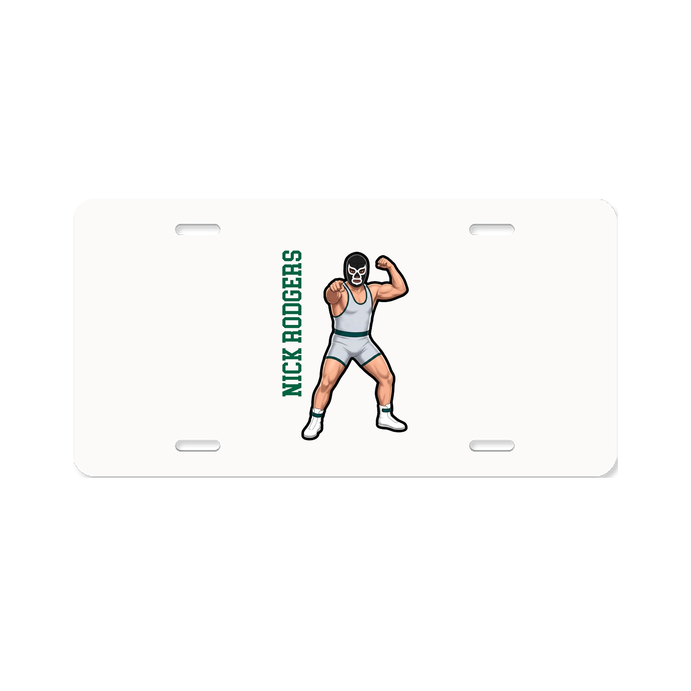 Aluminum License Plate