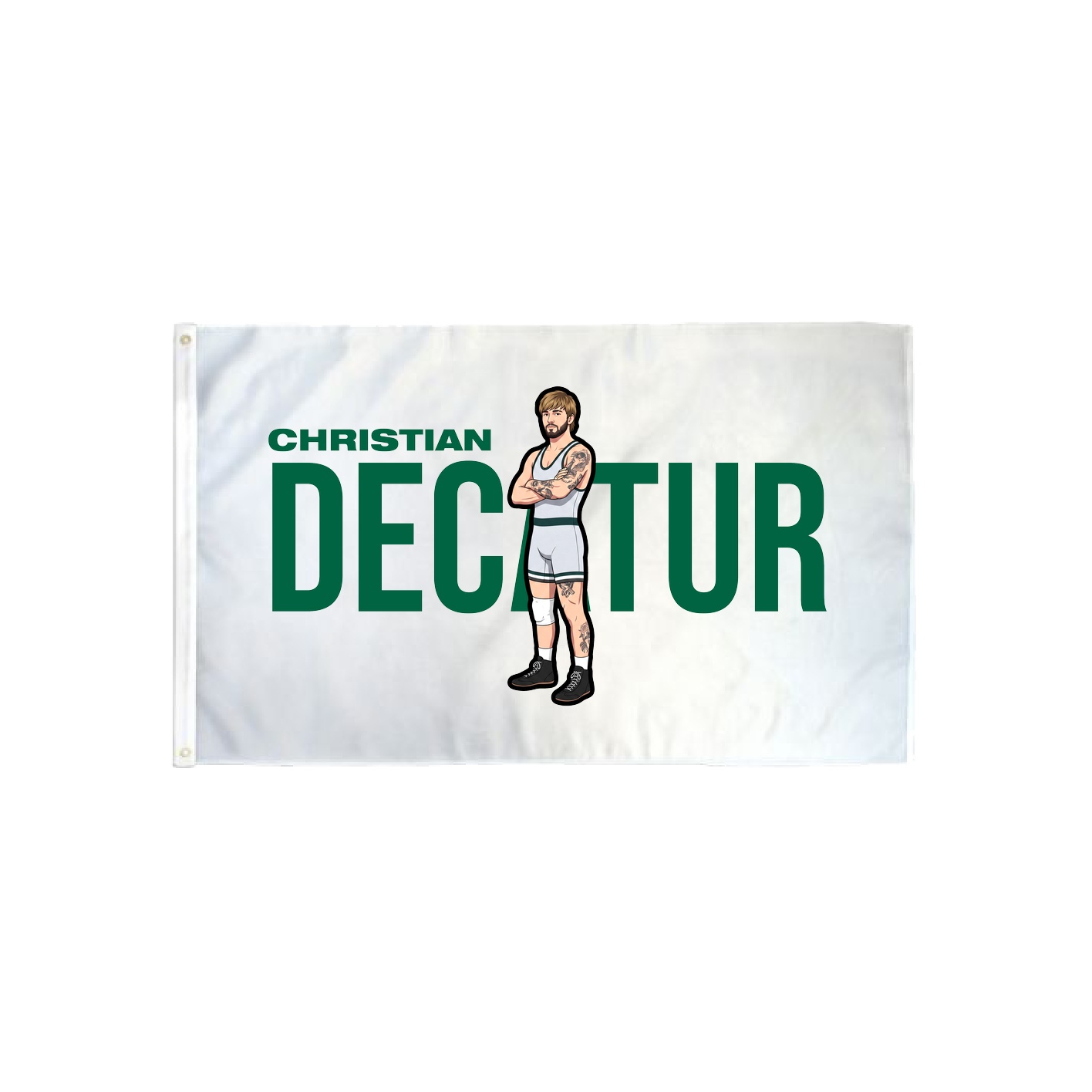 3x5 Flag — Player Name in Classic
